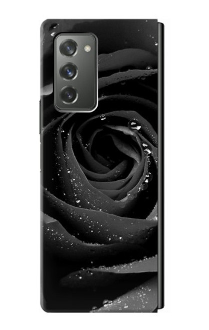 S1598 Black Rose Case For Samsung Galaxy Z Fold2 5G
