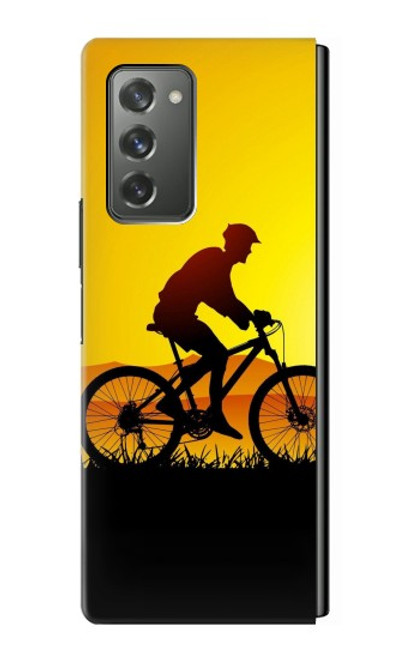 S2385 Bicycle Bike Sunset Case For Samsung Galaxy Z Fold2 5G