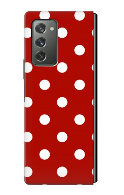 S2951 Red Polka Dots Case For Samsung Galaxy Z Fold2 5G