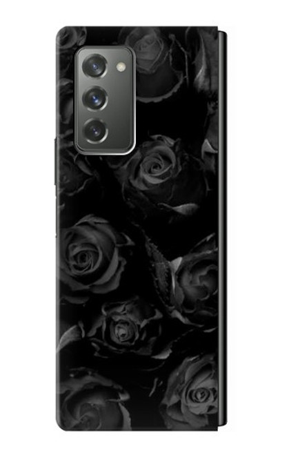 S3153 Black Roses Case For Samsung Galaxy Z Fold2 5G