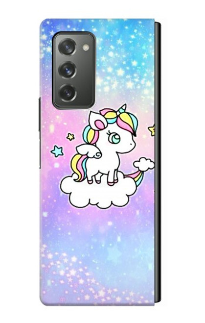S3256 Cute Unicorn Cartoon Case For Samsung Galaxy Z Fold2 5G