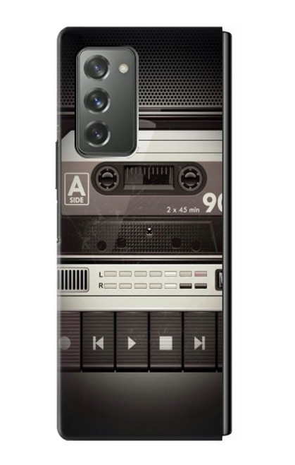 S3501 Vintage Cassette Player Case For Samsung Galaxy Z Fold2 5G
