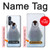 S1075 Penguin Ice Case For Motorola Edge+