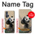 S2210 Panda Fluffy Art Painting Case For Motorola Edge+