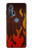 S2988 Rally Car Tire Fire Case For Motorola Edge+