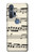 S3082 Music Sheet Case For Motorola Edge+
