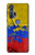 S3306 Colombia Flag Vintage Football Graphic Case For Motorola Edge+