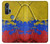 S3306 Colombia Flag Vintage Football Graphic Case For Motorola Edge+