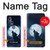 S3693 Grim White Wolf Full Moon Case For Motorola Edge+