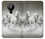 S0933 White Horses Case For Nokia 5.3