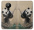 S2210 Panda Fluffy Art Painting Case For Nokia 5.3