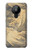 S2680 Japan Art Obi With Stylized Waves Case For Nokia 5.3