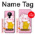 S3025 Pink Maneki Neko Lucky Cat Case For Nokia 5.3