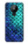 S3047 Green Mermaid Fish Scale Case For Nokia 5.3