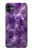 S3713 Purple Quartz Amethyst Graphic Printed Case For iPhone 11