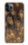 S3691 Gold Peacock Feather Case For iPhone 11 Pro