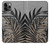 S3692 Gray Black Palm Leaves Case For iPhone 11 Pro