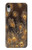S3691 Gold Peacock Feather Case For iPhone XR