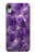 S3713 Purple Quartz Amethyst Graphic Printed Case For iPhone XR