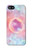 S3709 Pink Galaxy Case For iPhone 5 5S SE