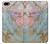 S3717 Rose Gold Blue Pastel Marble Graphic Printed Case For iPhone 5 5S SE