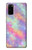 S3706 Pastel Rainbow Galaxy Pink Sky Case For Samsung Galaxy S20