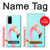 S3708 Pink Flamingo Case For Samsung Galaxy S20