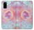 S3709 Pink Galaxy Case For Samsung Galaxy S20