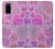 S3710 Pink Love Heart Case For Samsung Galaxy S20