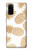 S3718 Seamless Pineapple Case For Samsung Galaxy S20