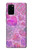 S3710 Pink Love Heart Case For Samsung Galaxy S20 Plus, Galaxy S20+