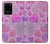 S3710 Pink Love Heart Case For Samsung Galaxy S20 Ultra