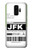 S3664 Airline Travel Luggage Label Case For Samsung Galaxy S9 Plus