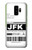 S3664 Airline Travel Luggage Label Case For Samsung Galaxy S9