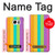 S3678 Colorful Rainbow Vertical Case For Samsung Galaxy S7