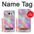 S3706 Pastel Rainbow Galaxy Pink Sky Case For Samsung Galaxy S7