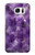 S3713 Purple Quartz Amethyst Graphic Printed Case For Samsung Galaxy S7