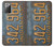 S3750 Vintage Vehicle Registration Plate Case For Samsung Galaxy Note 20