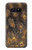 S3691 Gold Peacock Feather Case For Note 8 Samsung Galaxy Note8