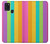S3678 Colorful Rainbow Vertical Case For Samsung Galaxy A21s