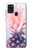 S3711 Pink Pineapple Case For Samsung Galaxy A21s