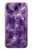S3713 Purple Quartz Amethyst Graphic Printed Case For Samsung Galaxy J7 (2018), J7 Aero, J7 Top, J7 Aura, J7 Crown, J7 Refine, J7 Eon, J7 V 2nd Gen, J7 Star