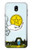 S3722 Tarot Card Ace of Pentacles Coins Case For Samsung Galaxy J7 (2018), J7 Aero, J7 Top, J7 Aura, J7 Crown, J7 Refine, J7 Eon, J7 V 2nd Gen, J7 Star