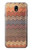 S3752 Zigzag Fabric Pattern Graphic Printed Case For Samsung Galaxy J7 (2018), J7 Aero, J7 Top, J7 Aura, J7 Crown, J7 Refine, J7 Eon, J7 V 2nd Gen, J7 Star