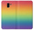 S3698 LGBT Gradient Pride Flag Case For Samsung Galaxy J6 (2018)