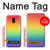 S3698 LGBT Gradient Pride Flag Case For Samsung Galaxy J6 (2018)