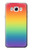 S3698 LGBT Gradient Pride Flag Case For Samsung Galaxy J7 (2016)