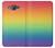 S3698 LGBT Gradient Pride Flag Case For Samsung Galaxy J7 (2016)