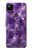 S3713 Purple Quartz Amethyst Graphic Printed Case For Google Pixel 4a