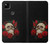 S3753 Dark Gothic Goth Skull Roses Case For Google Pixel 4a